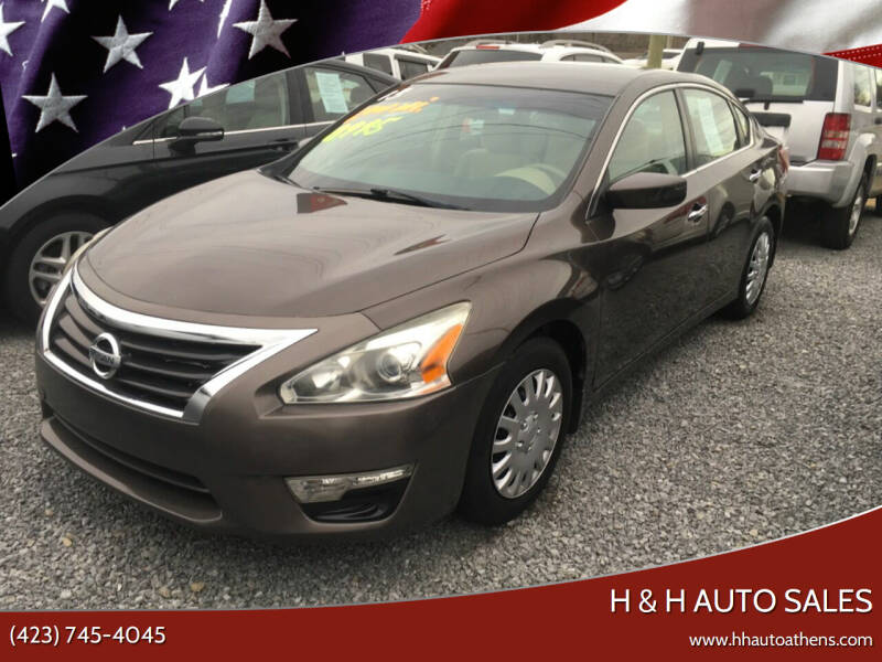 2013 Nissan Altima for sale at H & H Auto Sales in Athens TN