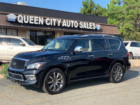 2017 Infiniti QX80 for sale at Queen City Auto Sales in Charlotte NC