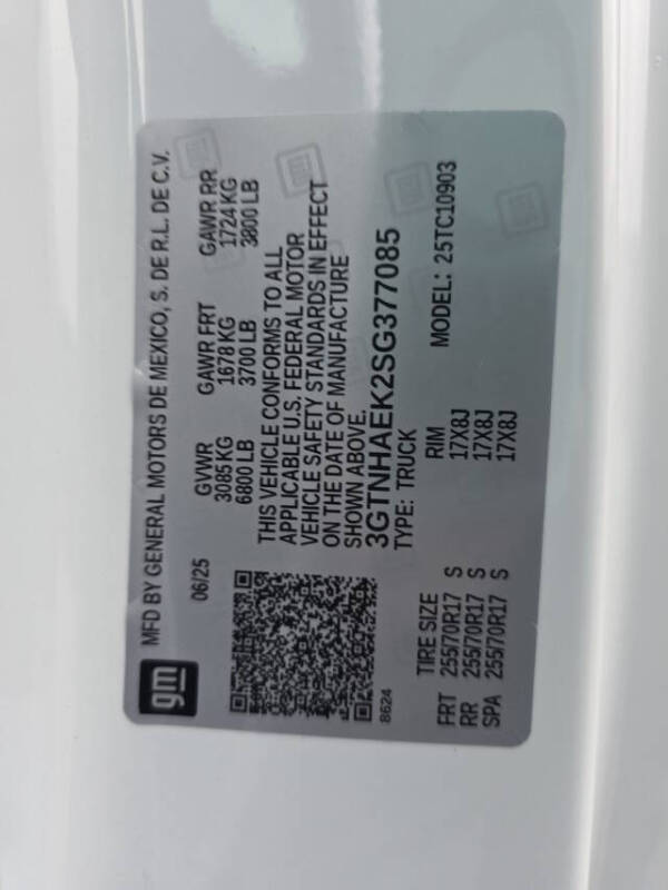 2025 GMC Sierra 1500