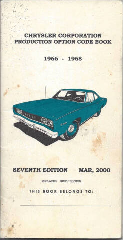 1966 Plymouth Satellite Hemi