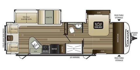 2019 Keystone COUGAR 29RLD