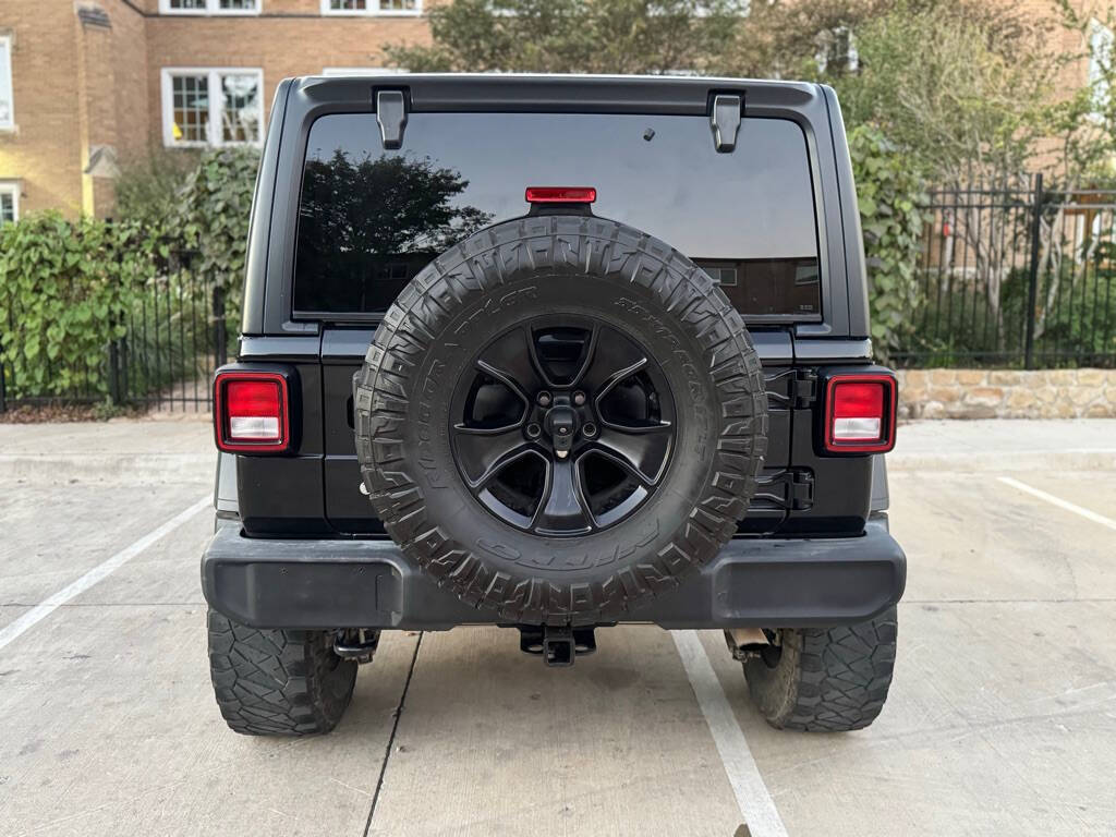 2018 Jeep Wrangler Unlimited for sale at Kanda Motors in Dallas, TX