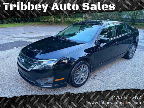 2011 Ford Fusion for sale at Tribbey Auto Sales in Stockbridge GA