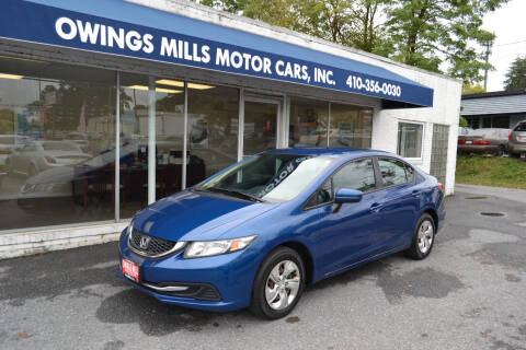 2014 Honda Civic for sale at Owings Mills Motor Cars in Owings Mills MD