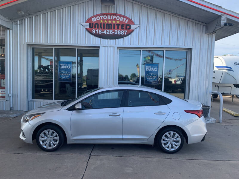 2019 Hyundai Accent for sale at Motorsports Unlimited in McAlester OK