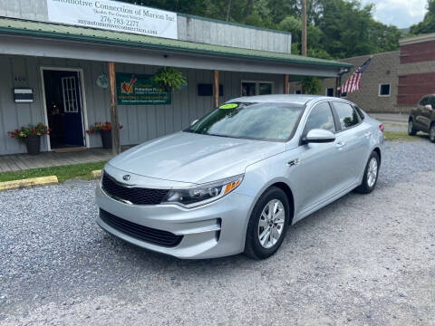 2018 Kia Optima for sale at Booher Motor Company in Marion VA