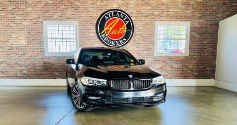 2018 BMW 5 Series for sale at Atlanta Auto Brokers in Marietta GA