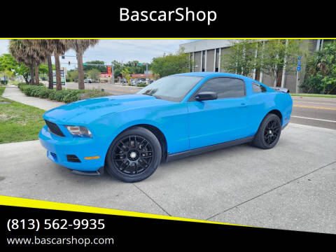 2012 Ford Mustang for sale at BascarShop in Tampa FL