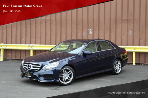 2014 Mercedes-Benz E-Class for sale at Four Seasons Motor Group in Swampscott MA