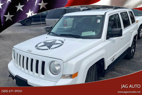 2013 Jeep Patriot for sale at JAG AUTO in Webster NY