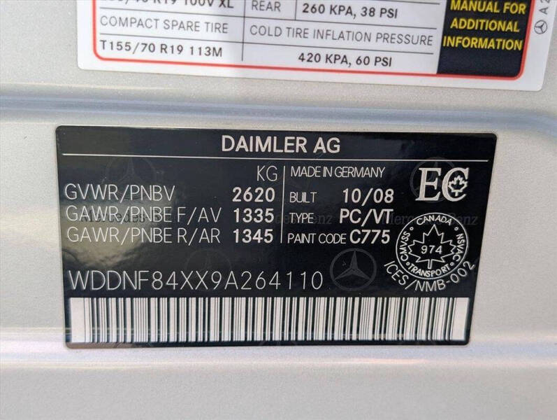 2009 Mercedes-Benz S-Class S 550 4MATIC