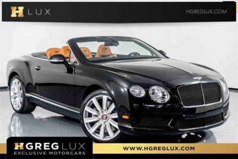 2013 Bentley Continental for sale at HGREG LUX EXCLUSIVE MOTORCARS in Pompano Beach FL