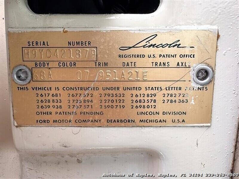 1959 Lincoln Continental
