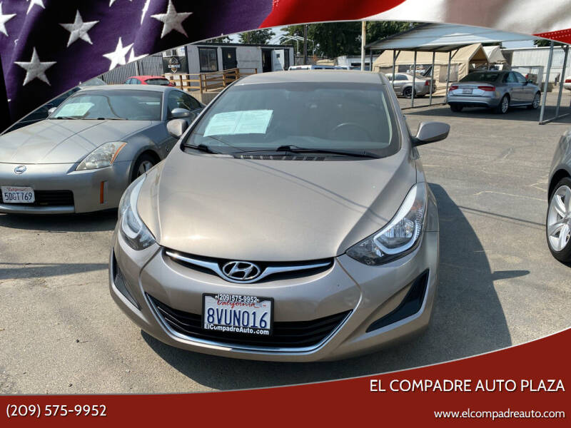 2016 Hyundai Elantra for sale at El Compadre Auto Plaza in Modesto CA