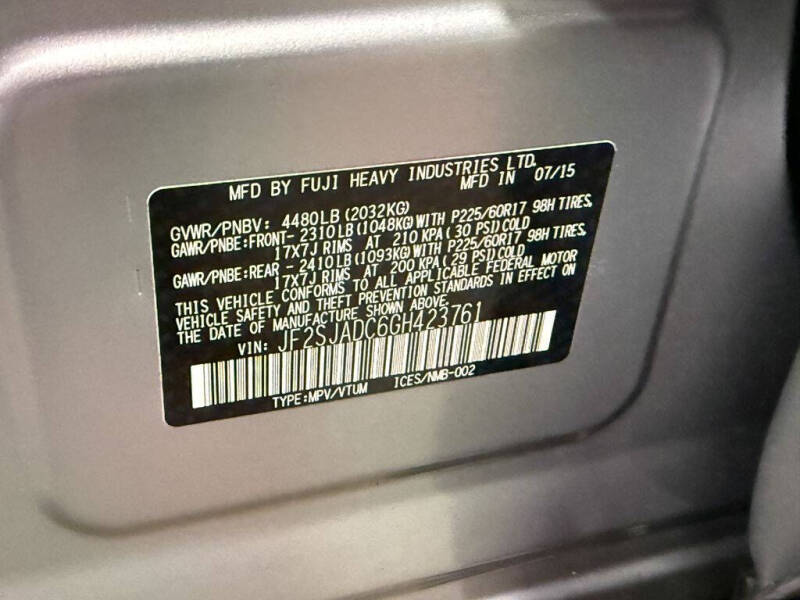 2016 Subaru Forester 2.5i Premium