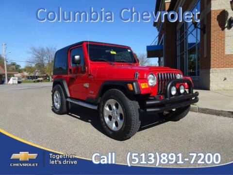 2003 Jeep Wrangler for sale at COLUMBIA CHEVROLET in Cincinnati OH