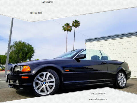 2002 BMW 3 Series for sale at LAA Leasing in Costa Mesa CA