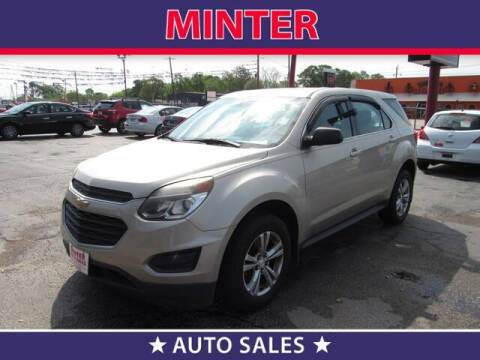 2016 Chevrolet Equinox for sale at Minter Auto Sales in South Houston TX