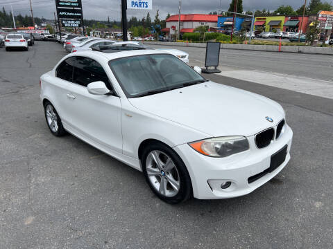 2012 BMW 1 Series for sale at APX Auto Brokers in Edmonds WA