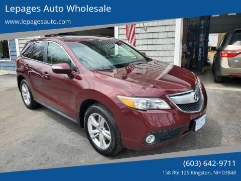 2013 Acura RDX for sale at Lepages Auto Wholesale in Kingston NH