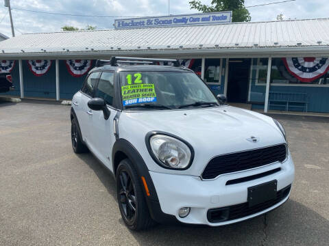 2012 MINI Cooper Countryman for sale at HACKETT & SONS LLC in Nelson PA