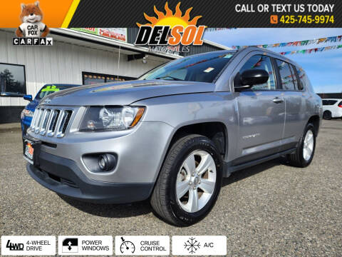 2015 Jeep Compass for sale at Del Sol Auto Sales in Everett WA