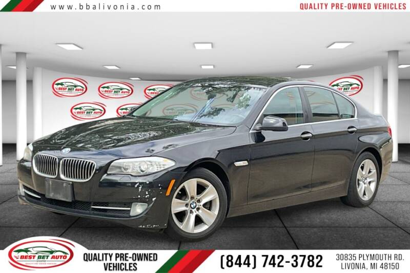 2013 BMW 5 Series for sale at Best Bet Auto in Livonia MI