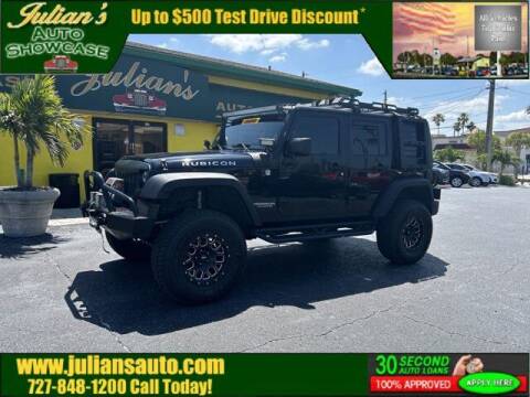 2007 Jeep Wrangler Unlimited for sale at Julians Auto Showcase in New Port Richey FL