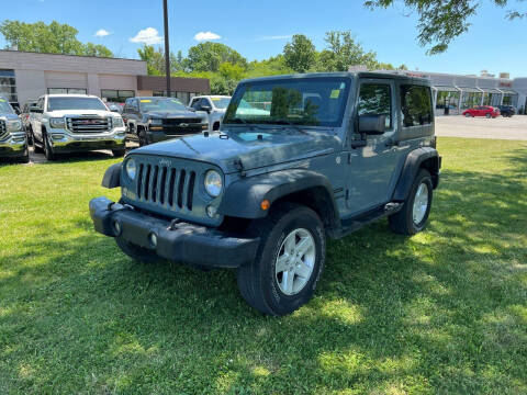 2015 Jeep Wrangler for sale at Dean's Auto Sales in Flint MI