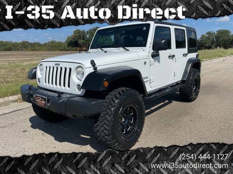 2014 Jeep Wrangler Unlimited for sale at I-35 Auto Direct in Temple TX