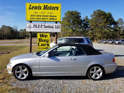 2004 BMW 3 Series for sale at Lewis Motors LLC in Deridder LA