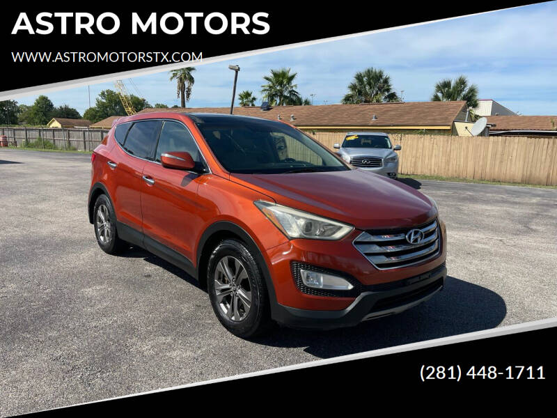 2013 Hyundai Santa Fe Sport for sale at ASTRO MOTORS in Houston TX