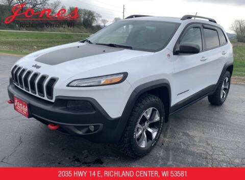 2014 Jeep Cherokee for sale at Jones Chevrolet Buick Cadillac in Richland Center WI