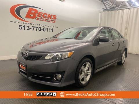 2014 Toyota Camry for sale at Becks Auto Group in Mason OH