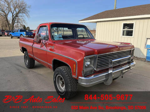 1979 Chevrolet C/K 10 Series for sale at B & B Auto Sales in Brookings SD