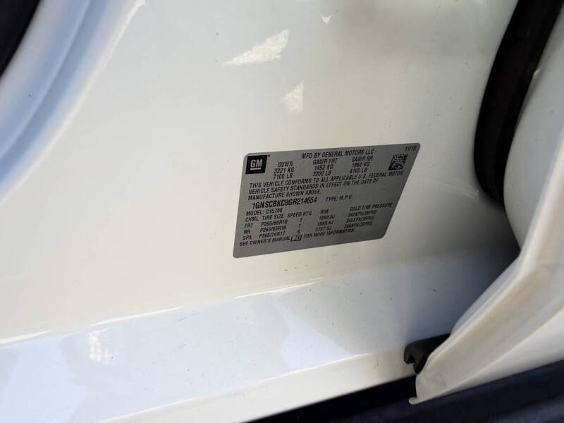 2016 Chevrolet Tahoe LT