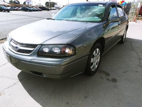 2004 Chevrolet Impala for sale at Eagle Auto Sales in El Paso TX