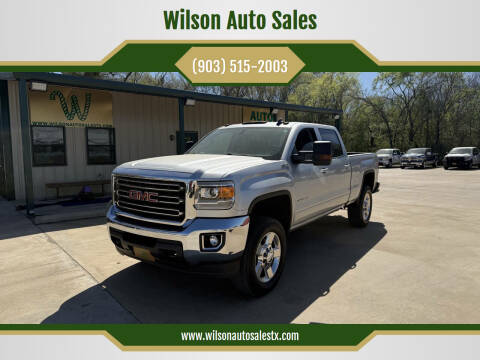 2017 GMC Sierra 2500HD for sale at Wilson Auto Sales in Chandler TX