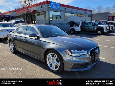 2015 Audi A6 for sale at Auto Car Zone LLC in Bellevue WA