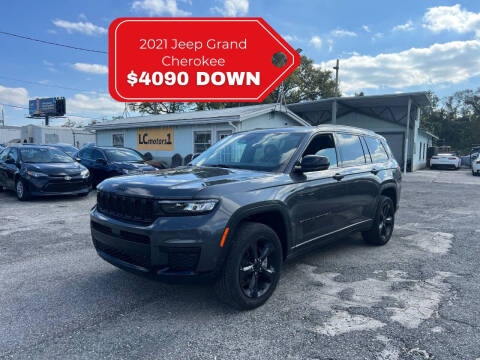 2021 Jeep Grand Cherokee L for sale at LC Motors 1 Inc. in Orlando FL