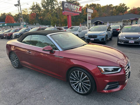 2018 Audi A5 for sale at Comet Auto Sales in Manchester NH