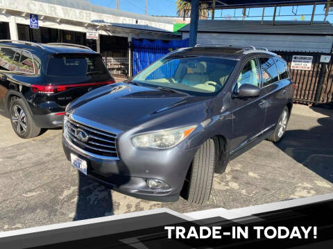 2013 Infiniti JX35 for sale at Hunter's Auto Inc in North Hollywood CA