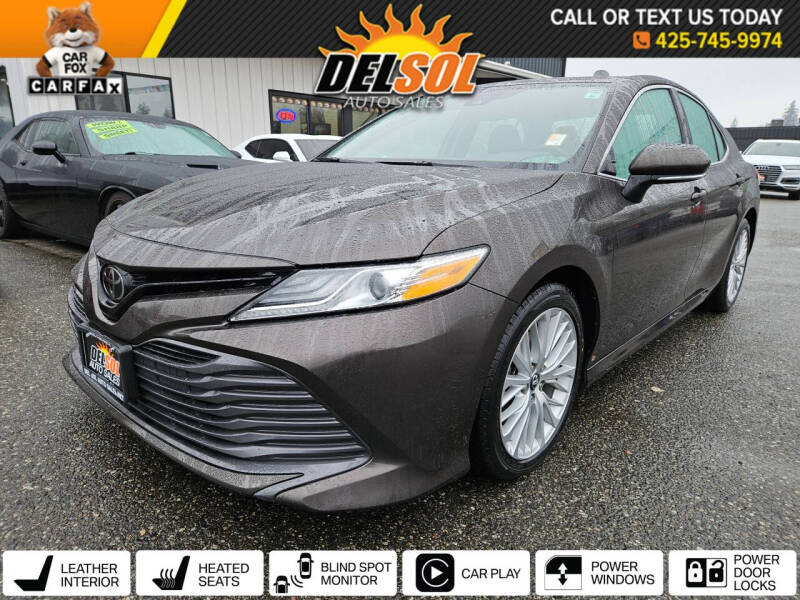 2019 Toyota Camry for sale at Del Sol Auto Sales in Everett WA