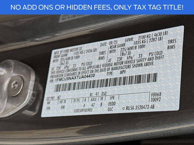 2026 Ford Escape ST-Line Select