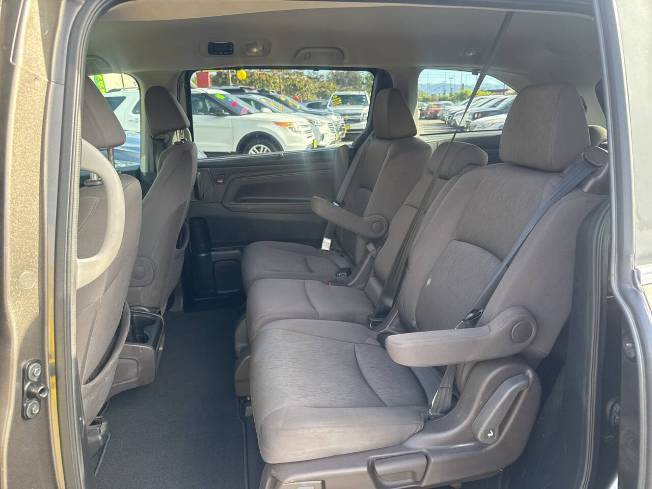Dk. Gray 2018 Honda Odyssey EX EX 4dr Mini-Van 7