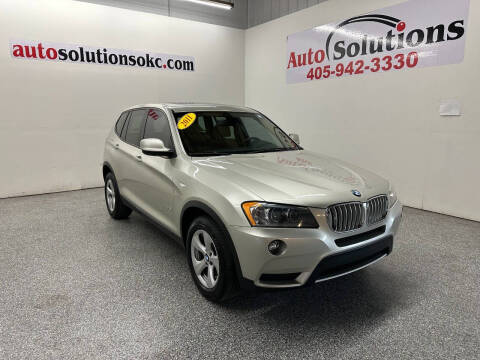 2011 BMW X3 for sale at Auto Solutions in Warr Acres OK