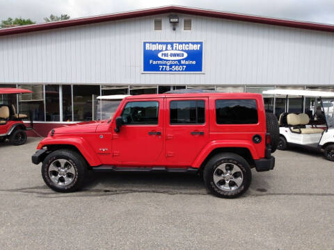 Jeep Wrangler For Sale in Farmington, ME - Ripley & Fletcher Pre-Owned Sales  & Service