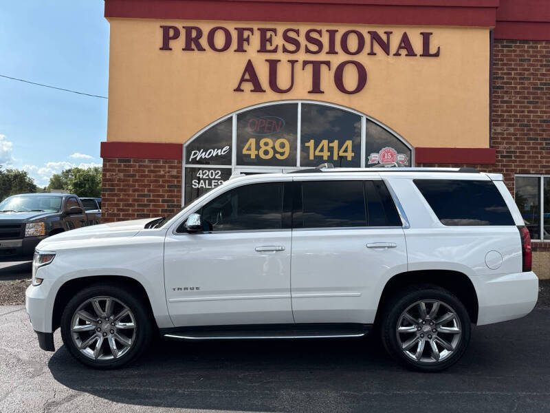 2017 Chevrolet Tahoe for sale at Professional Auto Sales & Service in Fort Wayne IN