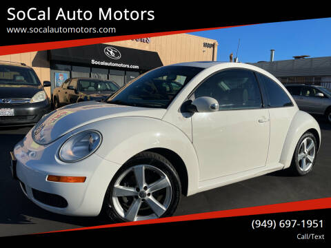 2008 Volkswagen New Beetle for sale at SoCal Auto Motors in Costa Mesa CA