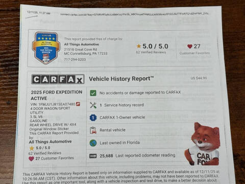 2025 Ford Expedition Active